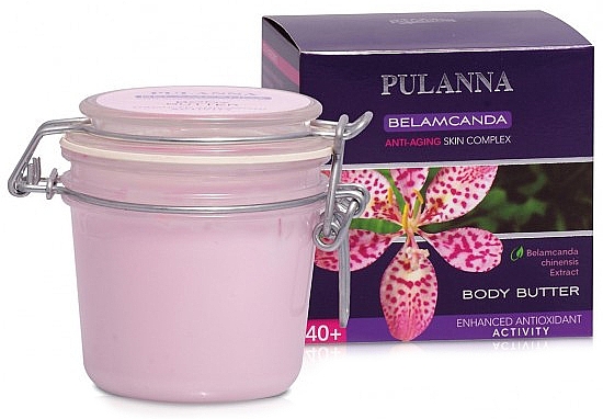 Масло для тела с подтягивающим эффектом - Pulanna Belamcanda Body Butter Anti-Aging Skin Complex — фото N1