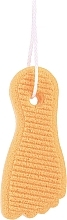 Пемза для ног, 3000/10S, светло-оранжевая - Titania Pumice Sponge Foot — фото N1