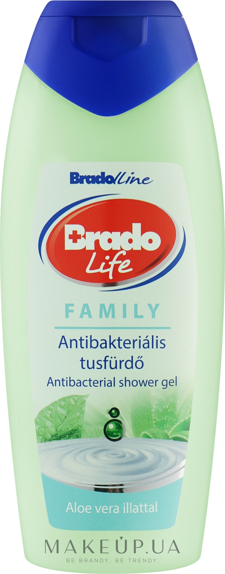 Гель для душа - BradoLine Brado Life Family Antibacterial Shower Gel — фото 400ml