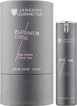 Крем для очей реструктурувальний - Janssen Cosmetics Platinum Care Eye Cream — фото N2
