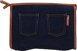 Косметичка "Real Jeans. Denim", 94552, синяя - Top Choice — фото N1