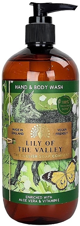 Гель для мытья рук и тела "Ландыш" - The English Soap Company Anniversary Lily of The Valley Hand & Body Wash — фото N1