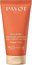 Духи, Парфюмерия, косметика Солнцезащитный флюид для лица - Payot Solaire High Protection Sun Fluid SPF50