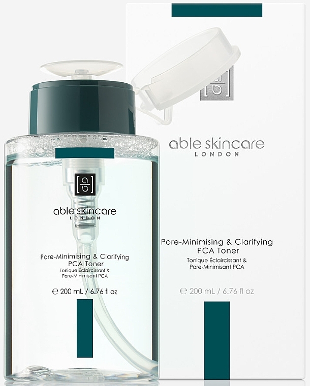 Тоник для лица сужающий поры - Able Skincare Blemish Control Pore-Minimising & Clarifying PCA Toner — фото N2