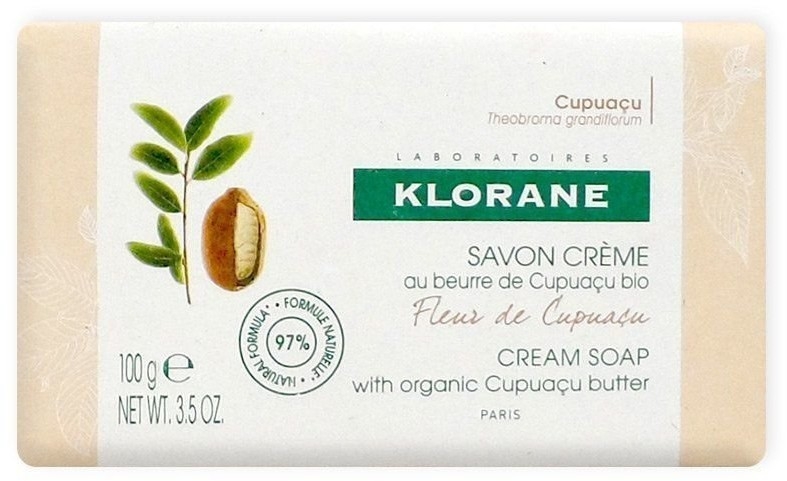 Мыло - Klorane Cupuacu Flower Cream Soap — фото N1