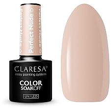 Набір гель-лаків для нігтів №22 - Claresa SoakOff UV/LED Color Brown/Perfect Nude (gel/polish/2x5g) — фото N2