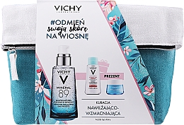 Духи, Парфюмерия, косметика Набор - Vichy Mineral 89 (f/ser/50ml + micellar water/100ml + f/cr/15ml + bag)