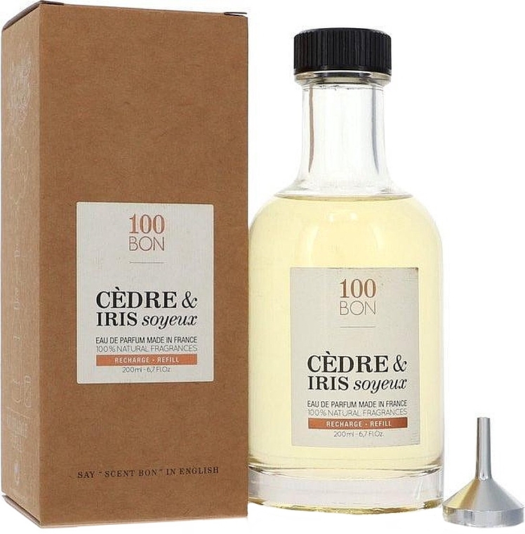 100BON Cedre & Iris Soyeux Refill - Парфумована вода (змінний блок) — фото N1