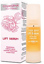 Сироватка з глибоким зволожуючим і зміцнюючим ефектом - Collagena Rose Natural Lift Serum — фото N1