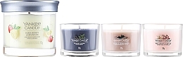 Набор - Yankee Candle Art In the Park Set (candle/3*37g + acc/1pcs)  — фото N2