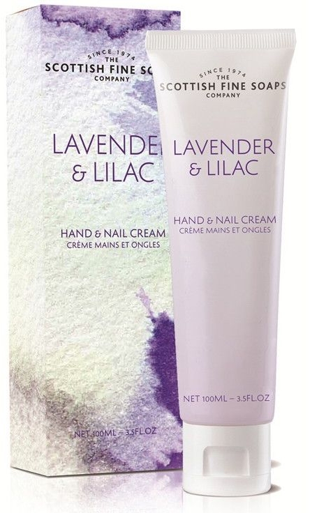 Крем для рук и ногтей - Scottish Fine Soaps Lavender & Lilac Hand & Nail Cream — фото N1
