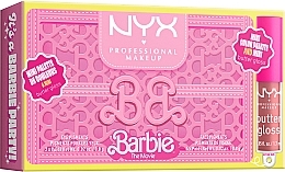 Палетка для макияжа - NYX Professional Makeup Barbie Limited Edition Collection It's a Barbie Party Palette — фото N1