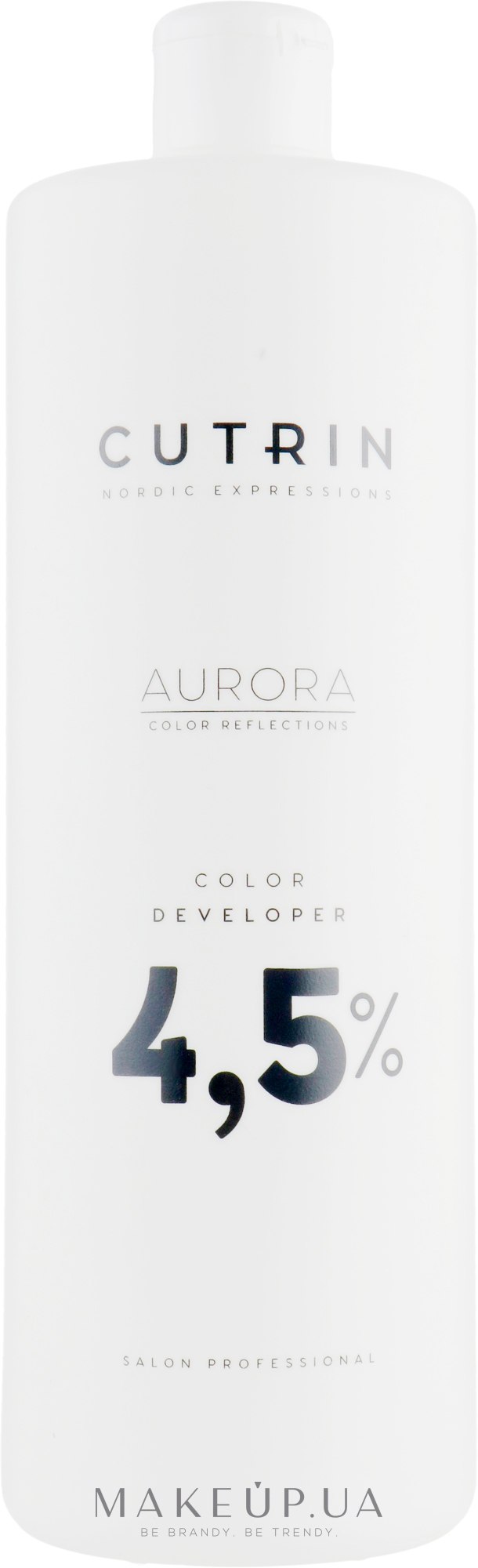 Окислювач 4.5% - Cutrin Aurora Color Developer — фото 1000ml