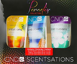 Духи, Парфюмерия, косметика Набор лосьонов для рук и тела - CND Scentsations Paradise Collection