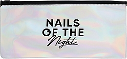 Набір пензликів для манікюру в косметичці, 3 шт. - Nails Of The Night — фото N2