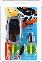 Парфумерія, косметика Автомобільний ароматизатор на дефлектор із запаскою - Tasotti Nuvo Double New Car