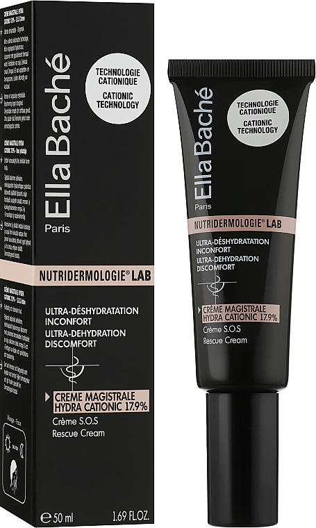 Зволожувальний крем для обличчя - Ella Bache Nutridermologie® Lab Face Rescue Cream Magistrale Hydra Cationic — фото N4