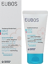 Дитячий крем для обличчя - Eubos Med Haut Ruhe Baby Face Cream — фото N2