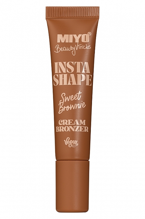 Кремовий бронзатор - Miyo Insta Shape Sweet Brownie Cream Bronzer — фото N1