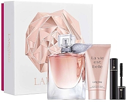 Духи, Парфюмерия, косметика Lancome La Vie Est Belle - Набор (edp/50ml + b/lot/50ml + mascara/2ml)