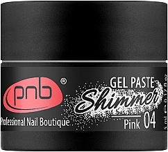 Гель-паста "Шиммер" - PNB UV/LED Shimmer Gel Paste — фото N2