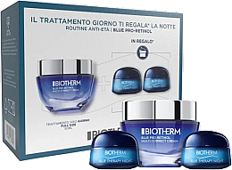 Парфумерія, косметика Набір - Biotherm Blue Therapy Blue Pro-Retinol (cr/2x15ml + cr/50ml)