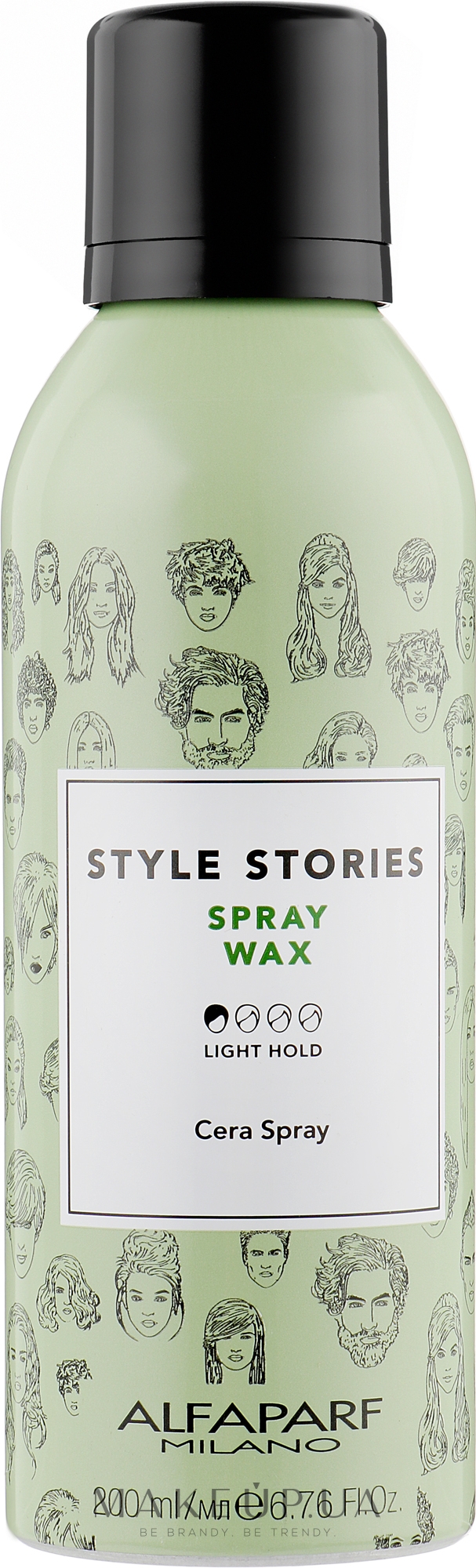 Спрей-воск для укладки волос - Alfaparf Milano Style Stories Spray Wax — фото 200ml