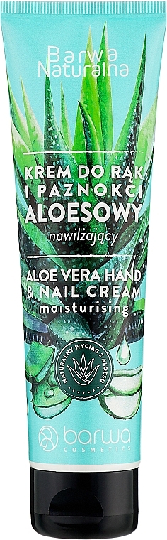 Крем для рук "Алоэ Вера" - Barwa Natural Hand Cream