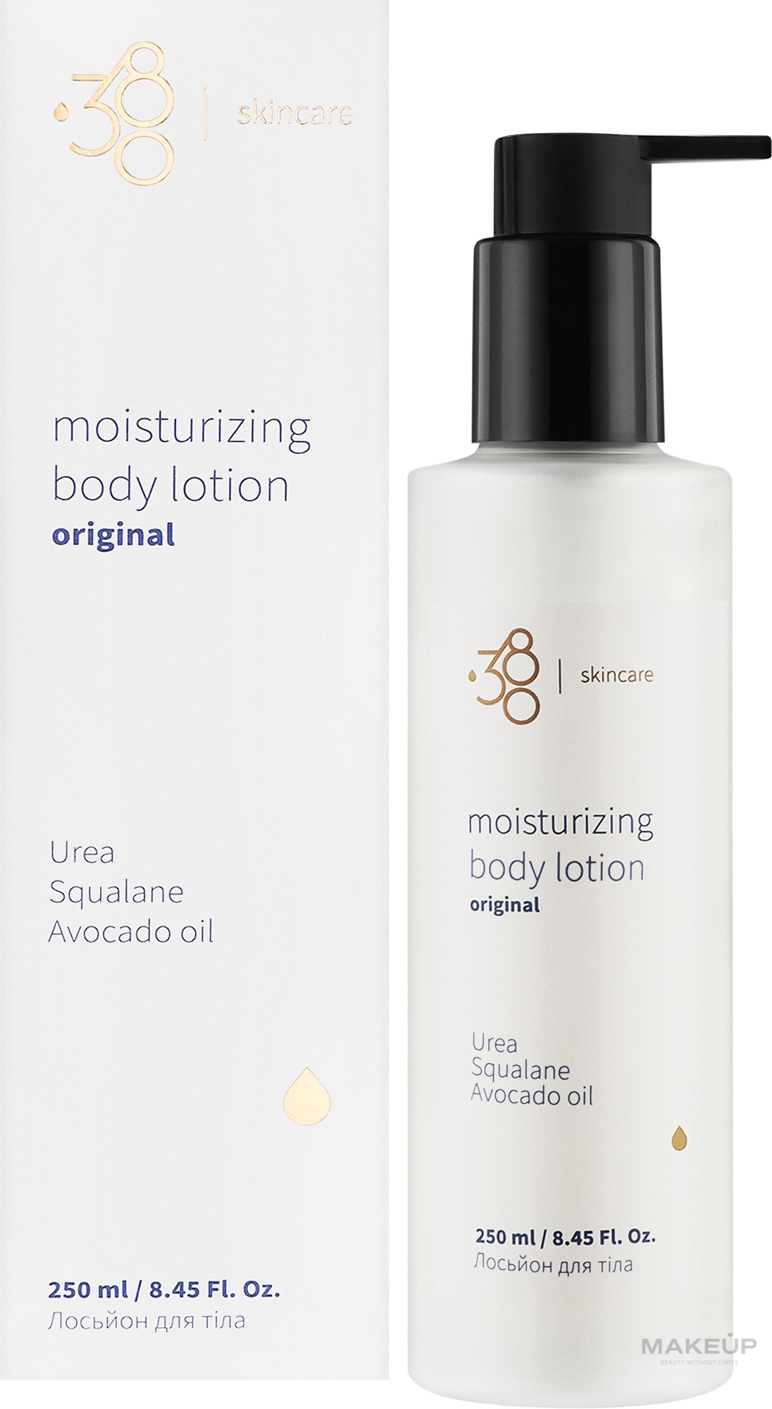 УЦЕНКА Лосьон для тела - 380 Skincare Original Moisturizing Body Lotion * — фото 250ml