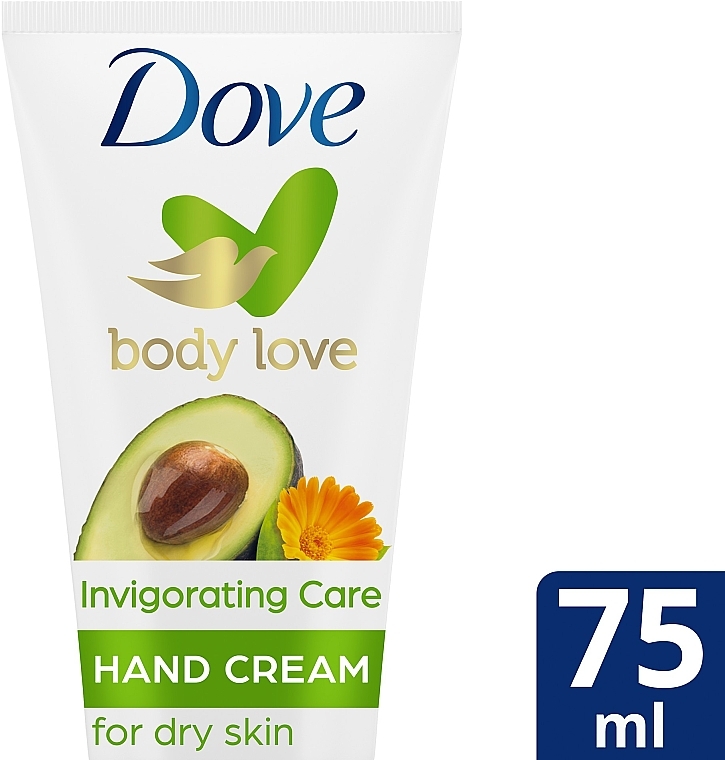 Крем для рук з олією авокадо і екстрактом календули - Dove — фото N3