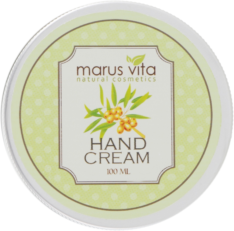 Крем для рук "Обліпиха" - Marus Vita Cream — фото N1