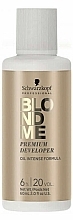 Духи, Парфюмерия, косметика УЦЕНКА Премиум-Окислитель 6%, 20 Vol. - Schwarzkopf Professional Blondme Premium Developer 6% *