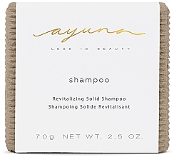 Парфумерія, косметика Відновлювальний твердий шампунь - Ayuna Revitalizing Solid Shampoo