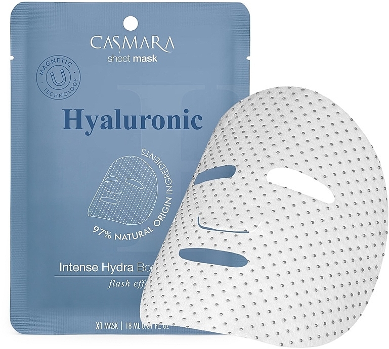 Маска-бустер с гиалуроновой кислотой - Casmara Hyaluronic Intense Hydra Booster Mask — фото N2