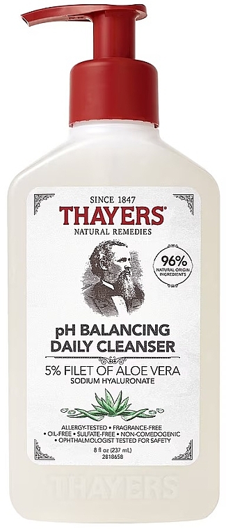 Очищающее средство для лица - Thayers PH Balancing Daily Cleanser — фото N1