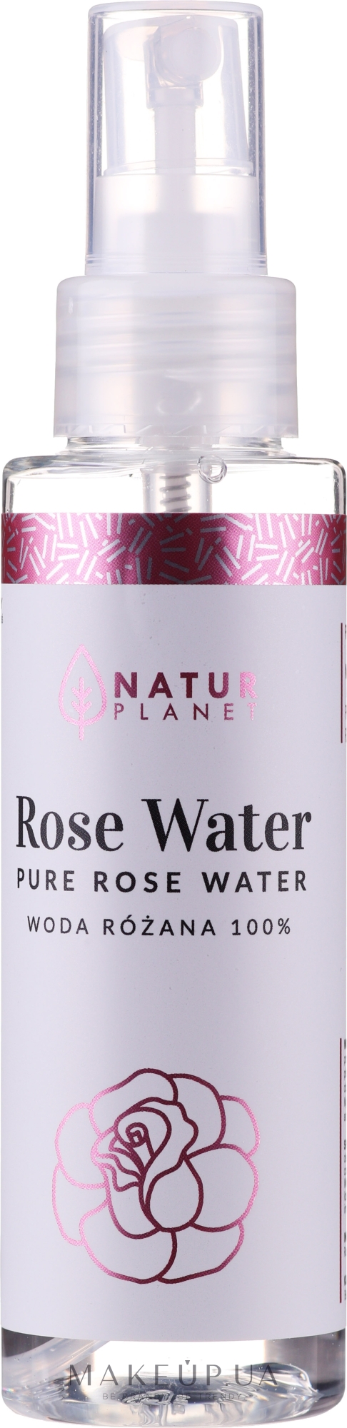 Трояндова вода - Natur Planet Pure Rose Water — фото 100ml