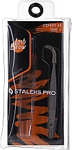 Пинцет профессиональный для ресниц, TE-40/7 - Staleks Pro Expert 40 Type 7 — фото N6