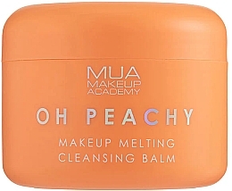 Очищувальний бальзам для обличчя - MUA Oh Peachy Makeup Melting Cleansing Balm — фото N1