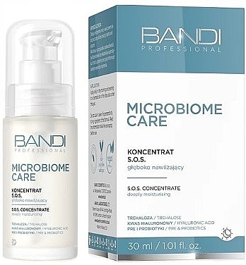 Концентрат глибоко зволожуючий для обличчя - Bandi Professional Microbiome Care Deeply Moisturizing SOS Concentrate — фото N1