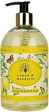 Парфумерія, косметика Рідке мило для рук "Лимон і мандарин" - The English Soap Company Lemon & Mandarin Hand Wash