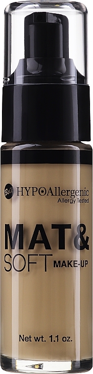 Матирующий флюид - Bell Hypo Allergenic Mat&Soft Make-Up