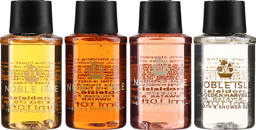 Noble Isle Fragrance Sampler Gift Set - Набор (sh/gel/4x30ml) — фото N2