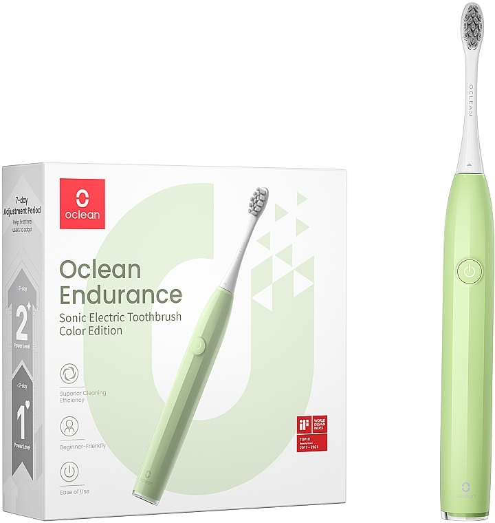 Електрична зубна щітка Oclean Green - Oclean Electric Toothbrush Green — фото N1