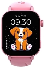 Смарт-часы для детей, розовые - Garett Smartwatch Kids Rel 4G — фото N1