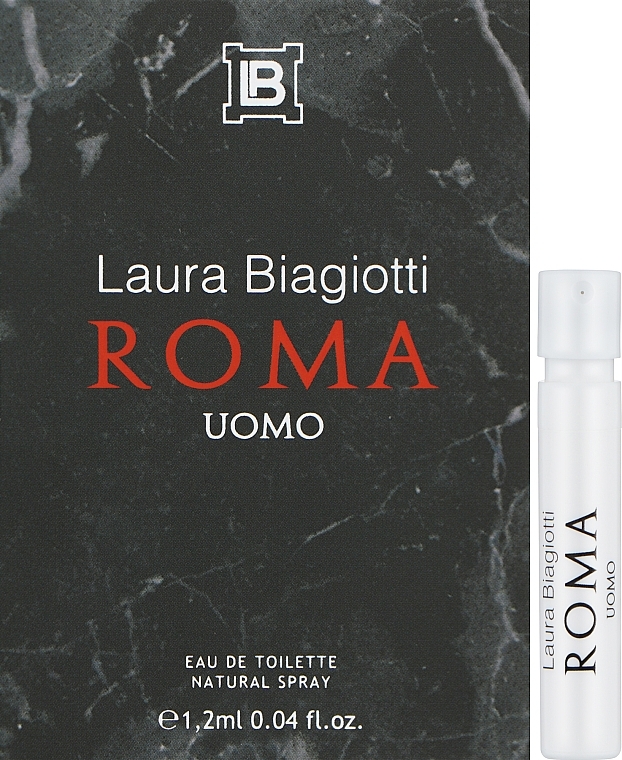 Laura Biagiotti Roma Uomo - Туалетна вода (пробник) — фото N1