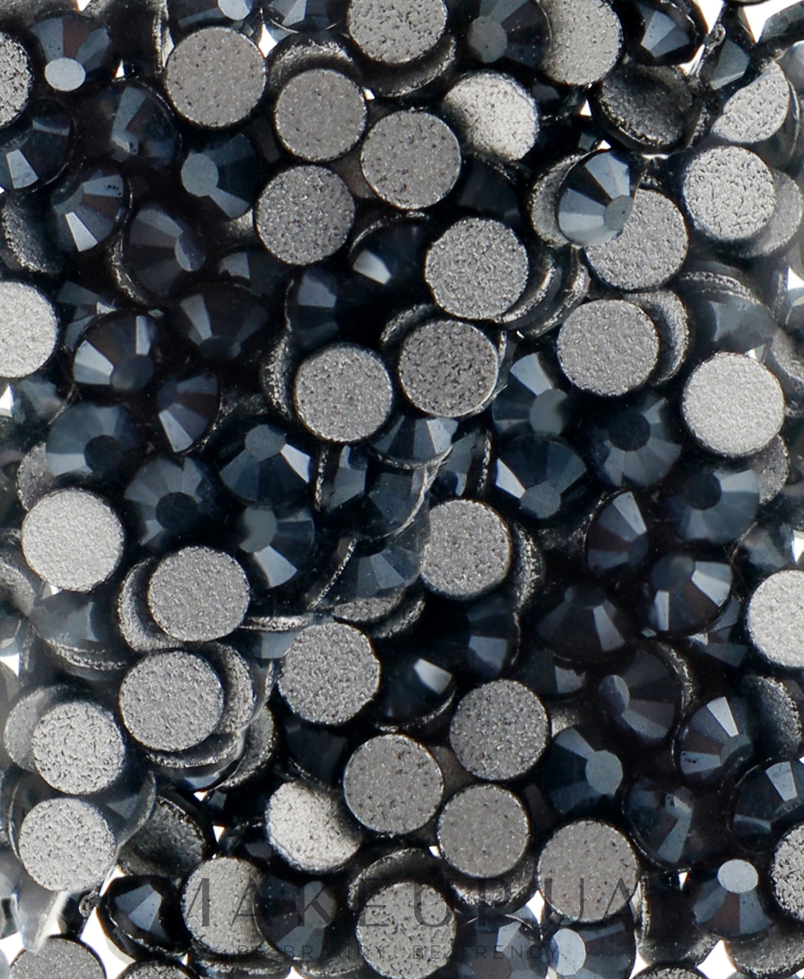 Декоративні кристали для нігтів "Jet Satin", розмір SS 06, 200 шт. - Kodi Professional — фото 200шт