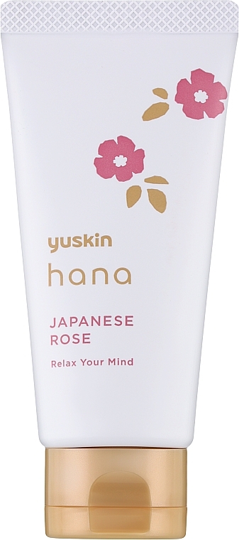 Зволожувальний крем для рук з японською трояндою - Yuskin Hana Japanese Rose — фото N1