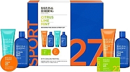 Парфумерія, косметика Набір, 6 продуктів - Baylis & Harding Citrus Lime Mint Invigorating Shower & Prep Gift Set