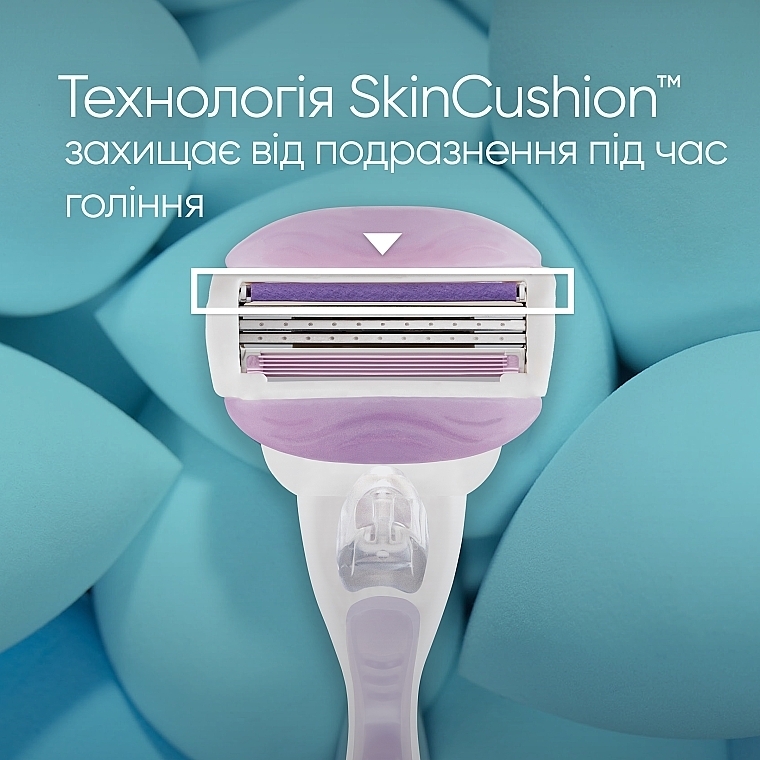 УЦЕНКА Сменные кассеты для бритья, 8 шт. - Gillette Venus Breeze * — фото N4