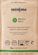 Натуральный зубной порошок в компостируемом бумажном пакете - Minima Organics Natural Tooth Powder — фото N3